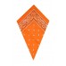Orange Paisley Bandana Head Scarf Orange Paisley Bandana Head Scarf