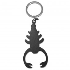 Scorpion Black Bottle Opener Keyring Scorpion Black Bottle Opener Keyring