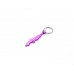 Shark Purple Bottle Opener Keyring