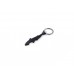 Shark Black Bottle Opener Keyring