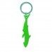 Shark Green Bottle Opener Keyring
