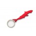 Shark Red Bottle Opener Keyring