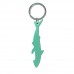 Shark Blue Bottle Opener Keyring